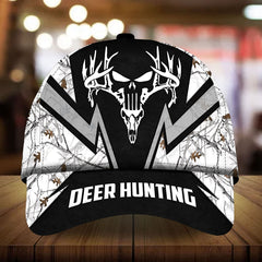 Maxcorners The Best Deer Hunting Skull Deer Pattern 3D Multicolor Cap