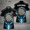 Maxcorners Darts Dragon On Night Color Options Personalized Name, Team Name Unisex 3D Shirt