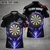 Maxcorners Darts Dragon On Night Color Options Personalized Name, Team Name Unisex 3D Shirt