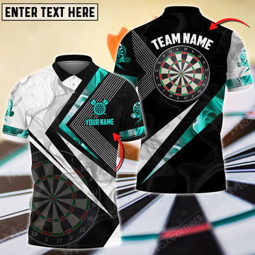 Maxcorners Darts Smoke Jersey Multicolor Options Personalized Name, Team Name Unisex 3D Shirt