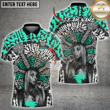 Maxcorners Dartboard The Calligraffiti Of Dark Nuns 2 Multioptions Customized Name, Team Name 3D Shirt (4 Colors)
