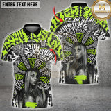 Maxcorners Dartboard The Calligraffiti Of Dark Nuns 2 Multioptions Customized Name, Team Name 3D Shirt (4 Colors)