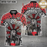 Maxcorners Dartboard The Calligraffiti Of Dark Nuns 2 Multioptions Customized Name, Team Name 3D Shirt (4 Colors)
