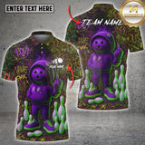 Maxcorners Graffiti Bowling Men Multioptions Customized Name, Team Name 3D Shirt (5 Colors)