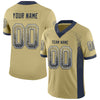 Maxcorners Custom Vegas Gold Navy-White Drift Fashion Football Jersey LM2605