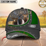 Maxcorners Hunting Style Metal Pattern Mesh Cap Personalized Name 3D Cap