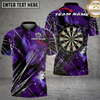 Maxcorners Dartboard Red Grunge Target Multicolor Options Personalized Name, Team Name 3D Shirt