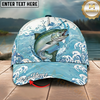 Maxcorners Fishing Cap Tropical Mahi-Mahi Wave Design Multicolor Options Personalized Name (12 Fish Species)