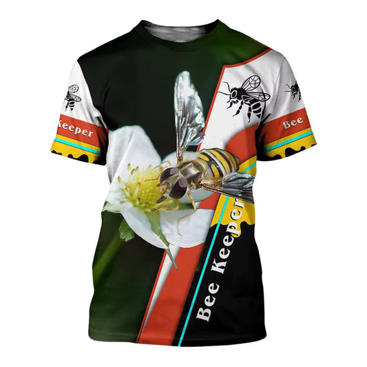 Maxcorners Custom Name I'm A Bee Keeper Beehive Men's Shirt 7 LM1304