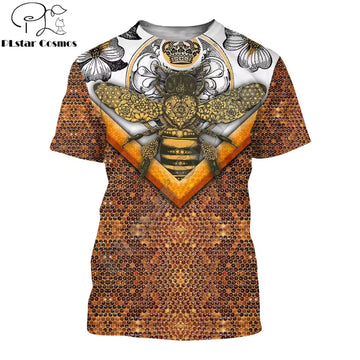 Maxcorners Custom Name I'm A Bee Keeper Beehive Men's Shirt 3 LM1304