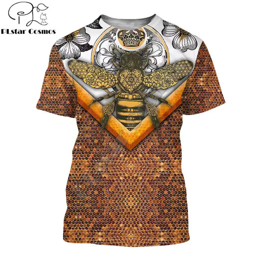 Maxcorners Custom Name I'm A Bee Keeper Beehive Men's Shirt 3 LM1304