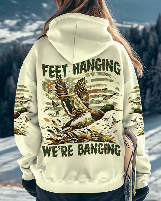 Maxcorners Feet Hanging We’re Banging Ducks Hunting All Over Print LM1601
