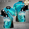 Maxcorners Bowling Strike Sparkle Design Multicolor Customized Name, Team Name 3D Shirts