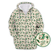 Maxcorners Tequila And Cactus Pattern Golf Shirt For Men, Crazy Golf Shirts, Mexican Golf Polos