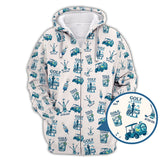 Maxcorners Golf And Vodka Shirt For Golfer, Vodka After Golf Pattern Golf Shirt, Funny Golf Shirt For Men