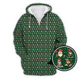 Maxcorners Christmas Golf Shirt, Pattern Golf Shirt For Golfer, Funny Golf Shirt For Men