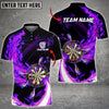 Maxcorners Breath Of Fire Darts Multicolor Option Personalized Name 3D Shirt