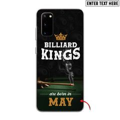 Maxcorners Born Of Billiard King Personalized ( Customize Month ) Phone Case