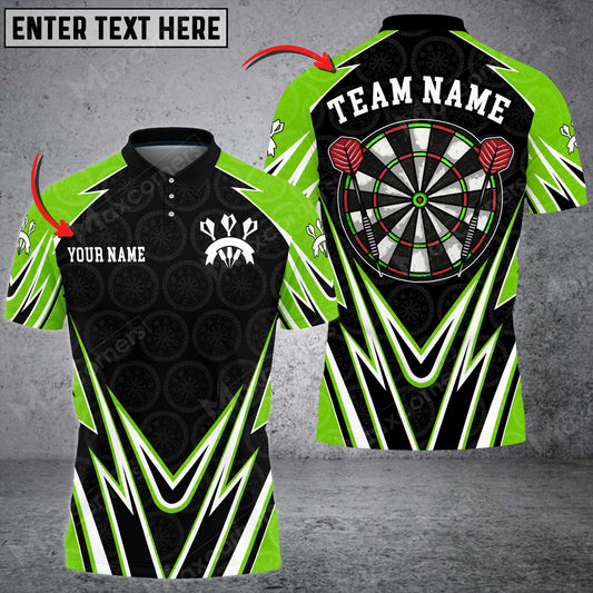 Maxcorners Paint Style Darts Multicolor Option Personalized Your Name 3D Shirt