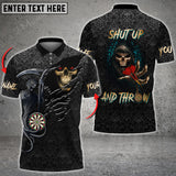 Maxcorners Reaper Darts Personalized Name 3D Shirt