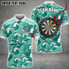 Maxcorners Darts Tsunami Color Options Personalized Name, Team Name Unisex 3D Shirt