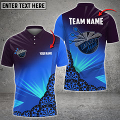Maxcorners Darts Color Options Personalized Name, Team Name Unisex 3D Shirt