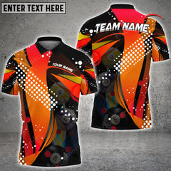 Maxcorners Personalized Billiards Color Style, Team Name Unisex Shirt