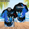 Maxcorners Breath Of Fire Bowling And Pins Multicolor Option Customized Name Hawaiian Shirt