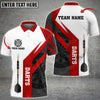 Maxcorners Darts D Color Options Personalized Name, Team Name Unisex 3D Shirt