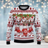 Maxcorners Hunting (Multi Animal Options) Bells Merry Christmas All Over Print Sweater