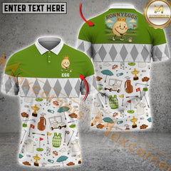 Maxcorners Golf Green Customized Name 3D Shirt For Ryan