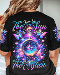 Maxcorners Live By The Sun Compass All Over Print LM2101