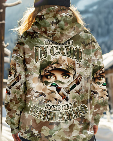 Maxcorners Dress Me In Camo Duck Hunting All Over Print LM1601