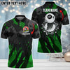 Maxcorners Billiards 8 Ball Personalized Name, Team Name 3D Shirt (Multi Color Options)