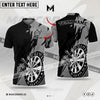Maxcorners Darts Basic Multicolor Option Customized Name 3D Shirt