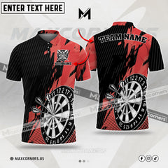 Maxcorners Darts Basic Multicolor Option Customized Name 3D Shirt