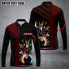 Maxcorners Bowling And Pins Premium Professional Multicolor Option Customized Name Long Sleeve 3D Shirt