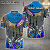 Maxcorners Graffiti Bowling Jersey Multicolor Options Personalized Name, Team Name 3D Shirt