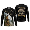 Maxcorners I'd Rather Be Fishing, Bigfoot Fishing SPF Shirt, Fishing Jersey, Gift For Fisherman