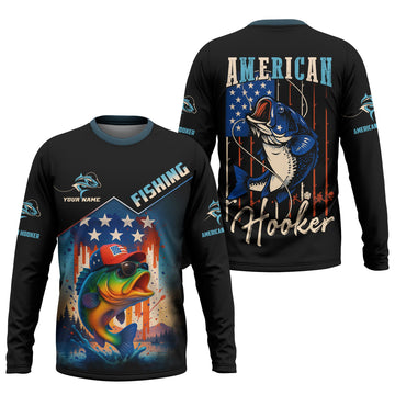 Maxcorners Custom T-Shirt For Men, Fishing Lover Gifts, Fisherman Gift, Custom Hoodies For Men, Custom Fishing Shirt