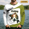 Maxcorners I Have a Retirement Plan Fishing UPF Shirts, Long Sleeve Fishing Shirts, Fishing Funny Shirt, Men Long Sleeve Shirt