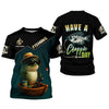 Maxcorners Have A Crappie Day SPF Shirts For Men, Funny Fishing Shirts, Gag Gifts For Men, Men Long Sleeve Shirt