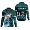 Maxcorners Fishing Saved Me From Becoming a Pornstar SPF Shirts For Men, Funny Fishing Shirts, Men Long Sleeve Shirt