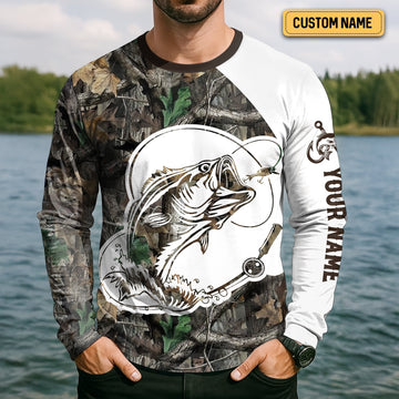 Maxcorners I Love It When She Bends Over Fishing Shirt, Fishing T-Shirts Funny, SPF Shirts For Men, Men Long Sleeve Shirt