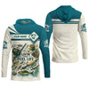 Maxcorners The Reel Life UPF Fishing Shirts, Funny Fishing Shirts, Breathable Long Sleeve Shirt, Mens Casual Shirts