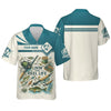 Maxcorners Living The Reel Life Fishing Shirts, Funny Fishing Shirts, Long Sleeve Sun Shirt, Fishing Gifts For Men