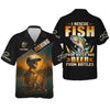 Maxcorners Fish And Beer, Skeleton Fishing, Funny Fishing Shirts, SPF Shirts For Men, Long Sleeve Top