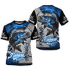 Maxcorners Fishing Makes Me Happy UV Shirts For Men, SPF Long Sleeve Shirts, Breathable Long Sleeve Shirts