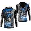 Maxcorners Fishing Makes Me Happy UV Shirts For Men, SPF Long Sleeve Shirts, Breathable Long Sleeve Shirts