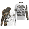 Maxcorners I Love It When She Bends Over SPF Shirt, Long Sleeve Fishing Shirts, Fishing UPF Shirts, Funny Fishing Shirts